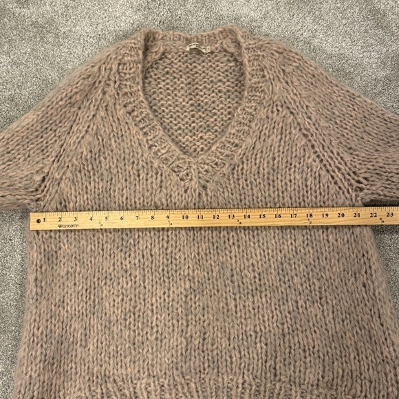 Mes Demoiselles Cream V-Neck Sweater - Picture 12 of 12